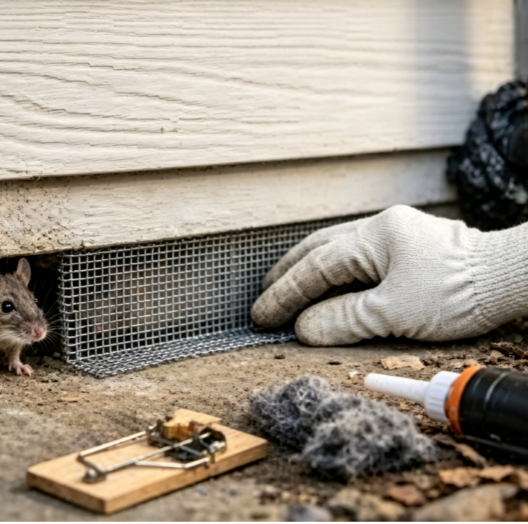 Rodent Entry Point Inspection